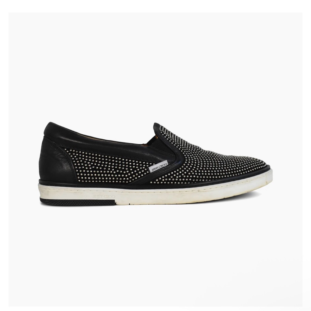 Jimmy Choo Studded Slip-On Sneakers - Men's 42.5